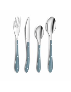 Cutlery Set Grey Golden Stainless steel (8 pcs) | Tienda24 Tienda24.eu