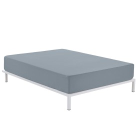 Lenzuolo con angoli Alexandra House Living Grigio Acciaio 90 x 200 cm di Alexandra House Living, Lenzuola e federe per cuscin...