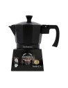 Italian Coffee Pot Bidasoa Tribeca Metal 3 Cups | Tienda24 Tienda24.eu