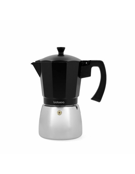 Cafetière Italienne Bidasoa Tribeca Acier 9 Tasses Métal | Tienda24 Tienda24.eu