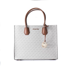 Bolso Mujer Michael Kors MERCER Gris 32 x 26 x 14 cm de Michael Kors, Shoppers y bolsos de hombro - Ref: S0378278, Precio: 15...