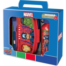 Set de pícnic The Avengers Invincible Force 400 ml Cubiertos