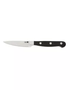 Coltello Spelucchino Quid Professional Inox Chef Black Nero Metallo 9 cm (Pack 10x) da Quid Professional, Coltelli per sbucci...