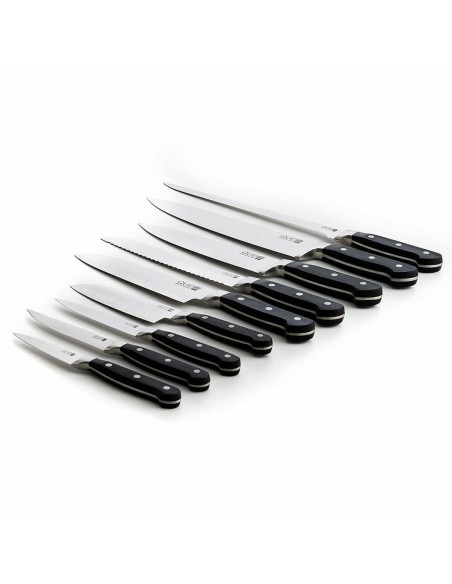 Chef Messer Quid Professional Inox Chef Black Schwarz Metall 25 cm (Pack 6x) | Tienda24 Tienda24.eu