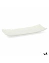 Snack tray Quid Select Ceramic White (20,5 x 7,5 cm) (Pack 6x) | Tienda24 Tienda24.eu