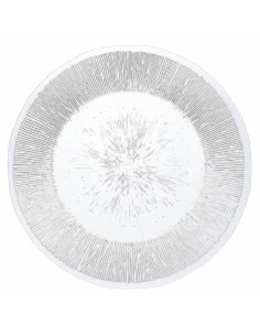 Plato Llano Luminarc Carine Blanco Vidrio (Ø 26 cm) (24 Unidades) | Tienda24 Tienda24.eu