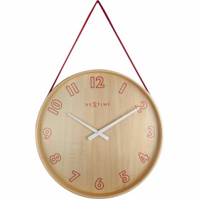 Wall Clock Versa Sheets Metal MDF Wood 50 x 6,5 x 40 cm | Tienda24 - Global Online Shop Tienda24.eu