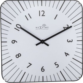 Orologio da Parete Nextime 3240WI 35 x 35 cm di Nextime, Orologi da parete - Rif: S0378850, Prezzo: 17,29 €, Sconto: %