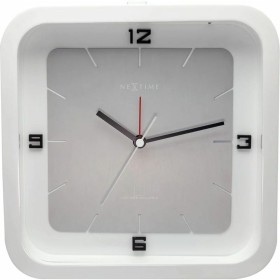 Horloge de table Nextime 5221WI 20 x 20 x 6 cm de Nextime, Pendulettes de bureau - Réf : S0378878, Prix : 25,20 €, Remise : %