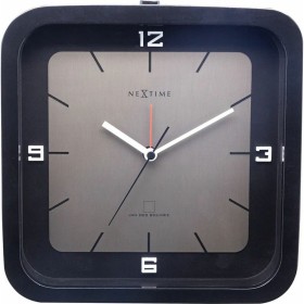 Table clock Nextime 5221ZW 20 x 20 x 6 cm by Nextime, Desk & Shelf Clocks - Ref: S0378879, Price: 27,89 €, Discount: %