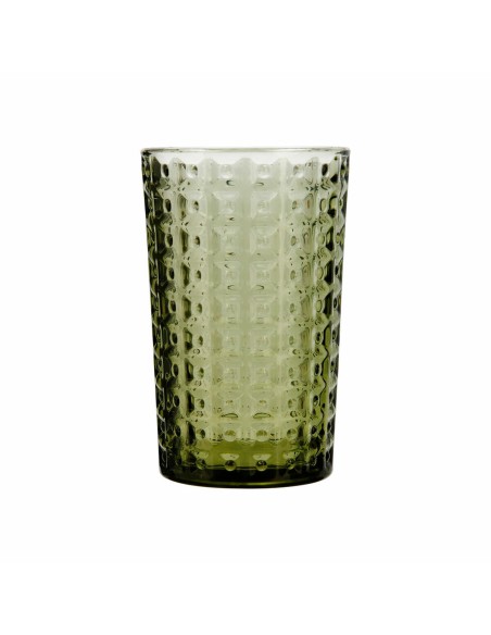 Copo La Bouchée Alma Verde Vidro (350 ml) (Pack 6x) | Tienda24 Tienda24.eu