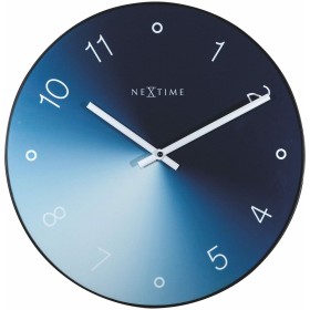 Orologio da Parete Nextime 8194BL 40 cm di Nextime, Orologi da parete - Rif: S0378898, Prezzo: 17,29 €, Sconto: %