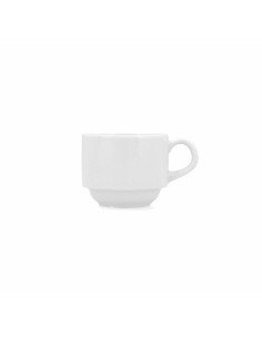 Tazza Bidasoa Glacial Ceramica Bianco (100 ml) da Bidasoa, Tazze - Ref: S2704973, Precio: €17.62, Descuento: %