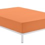 Sábana Bajera Alexandra House Living Naranja 200 x 200 cm de Alexandra House Living, Sábanas y fundas de almohada - Ref: D160...