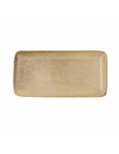 Bandeja de Aperitivos DKD Home Decor 24,5 x 20 x 1,2 cm Beige Verde Gres | Tienda24 Tienda24.eu