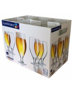 Bierglas Luminarc Spirit Bar Durchsichtig Glas 500 ml 6 Stück (Pack 6x) von Luminarc, Biergläser - Ref: S2705141, Preis: €27....