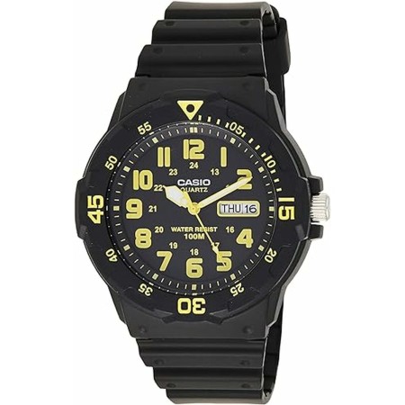 Reloj Hombre Casio MRW-200H-9BVDF Negro (Ø 47 mm) de Casio, Relojes de pulsera - Ref: S0379131, Precio: 37,84 €, Descuento: %