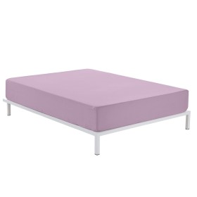 Fitted sheet Alexandra House Living Light mauve 160 x 200 cm by Alexandra House Living, Sheets and pillowcases - Ref: D160143...