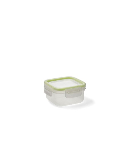 Boîte à lunch hermétique Quid Greenery 300 ml Transparent Plastique (Pack 4x) | Tienda24 Tienda24.eu