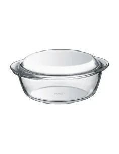 Caçarola com Tampa Pyrex Essentials Transparente 1,4 L (3 Unidades) | Tienda24 Tienda24.eu