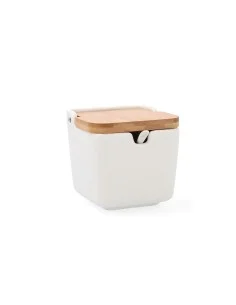 Portazucchero Quid Arizona Ceramica Bianco 10 x 10 x 11 cm da Quid, Zucchero e latte - Ref: S2705359, Precio: €11.34, Descuen...