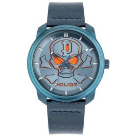 Men's Watch Police PL15714JSBL-03 (Ø 44 mm) by Police, Wrist Watches - Ref: S0379276, Price: 80,39 €, Discount: %