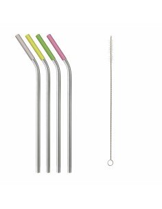 Straws Algon Cardboard Black 25 Pieces 24 Units | Tienda24 Tienda24.eu