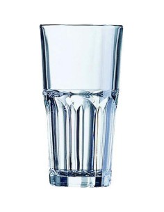 Vaso Graphica Verde Vidrio 395 ml (6 Unidades) | Tienda24 Tienda24.eu