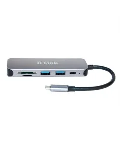 Hub USB Unitek U1323A Gris | Tienda24 Tienda24.eu