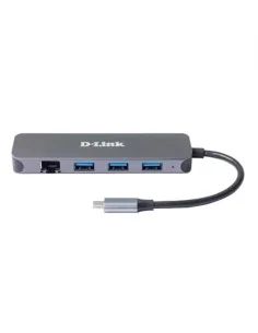 Hub USB Conceptronic HUBBIES15G Grau (1 Stück) | Tienda24 Tienda24.eu