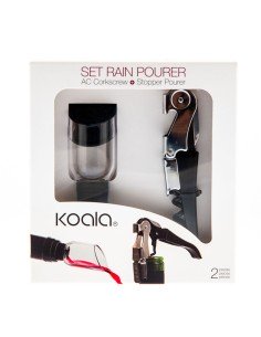 Set di Accessori per il Vino Koala Rain 2 Pezzi Metallo da Koala, Set di accessori da vino - Ref: S2706219, Precio: €11.94, D...