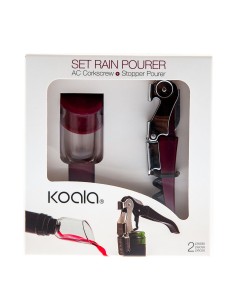 Set de Accesorios para Vino Acero Inoxidable Polipropileno (24 Unidades) 3 Piezas | Tienda24 Tienda24.eu