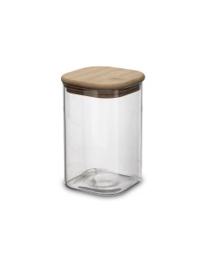 Jar Anna 1,7 L Glass Steel 11 x 11 x 22 cm (12 Units) | Tienda24 Tienda24.eu