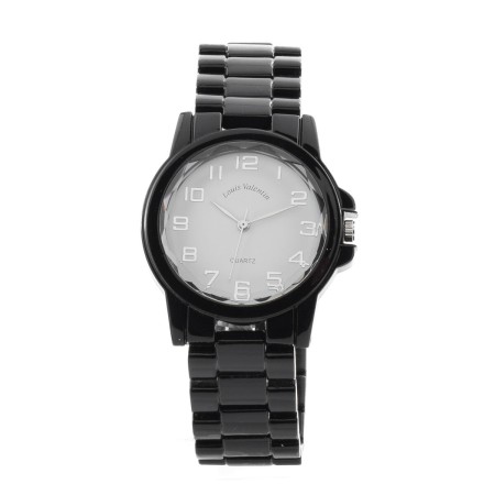 Unisex-Uhr Louis Valentin LV0027BLK (Ø 35 mm) | Tienda24 - Global Online Shop Tienda24.eu