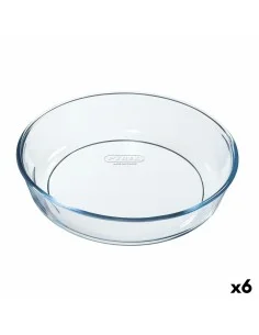 Stampo da Forno Pyrex Classic Vidrio Rotondo Trasparente 6 Unità 26 x 26 x 6 cm da Pyrex, Stampi per quiche e torte - Ref: S2...