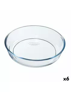 Backform Pyrex Magic rund Schwarz 20 cm 6 Stück | Tienda24 Tienda24.eu