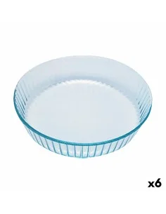 Backform Pyrex Asimetria rund Metall 4 Stück 20 cm | Tienda24 Tienda24.eu