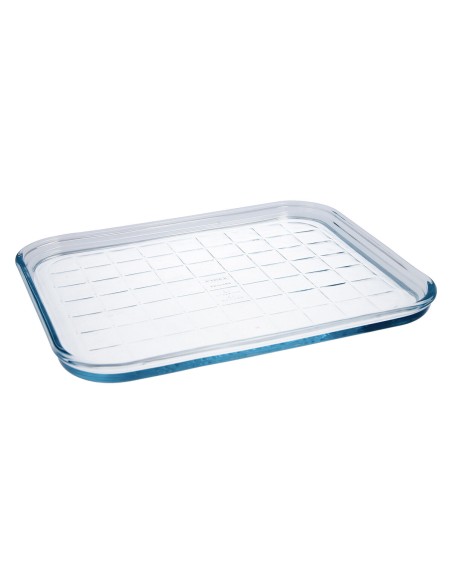 Molde para o Forno Pyrex Classic Vidrio Plano Transparente Vidro 33 x 27 x 2 cm (6 Unidades) | Tienda24 Tienda24.eu