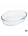 Fuente para Horno Pyrex Classic Ovalada 35 x 24 x 7 cm Transparente Vidrio (6 Unidades) | Tienda24 Tienda24.eu