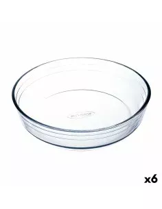 Backform Ô Cuisine Oval Durchsichtig 25 x 20 x 6 cm (6 Stück) | Tienda24 Tienda24.eu