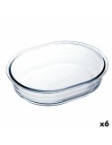 Moule pour four Ô Cuisine Oblongue Transparent 25 x 20 x 6 cm (6 Unités) | Tienda24 Tienda24.eu