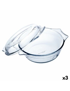 Plato Llano Rayas Porcelana Negro Blanco 24 x 2,8 x 24 cm | Tienda24 Tienda24.eu