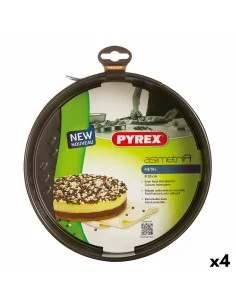 Molde para Horno Pyrex Magic Redondo Negro Plano Ø 30 cm (6 Unidades) | Tienda24 Tienda24.eu