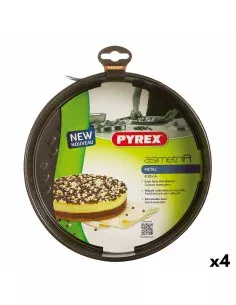 Moule pour four Pyrex Classic Rond Transparent 27 x 27 x 6 cm (6 Unités) | Tienda24 Tienda24.eu