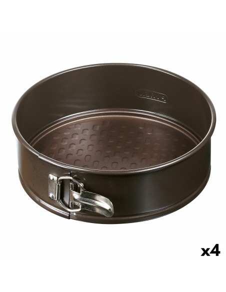 Backform Pyrex Asimetria rund Metall 4 Stück Ø 26 cm | Tienda24 Tienda24.eu