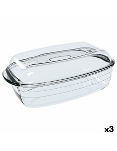 Molde para Horno Pyrex Magic Rectangular Negro Ø 30 cm (6 Unidades) | Tienda24 Tienda24.eu