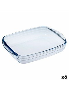 Moule pour four Pyrex Asimetria Bague Noir Métal (6 Unités) | Tienda24 Tienda24.eu