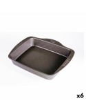 Oven Dish Pyrex Asimetria Rectangular Metal 6 Units 40 x 31 cm | Tienda24 Tienda24.eu