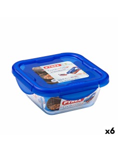 Runde Lunchbox mit Deckel Chefs Weiß 2,5 L 23,7 x 10,1 x 23,7 cm (4 Stück) | Tienda24 Tienda24.eu