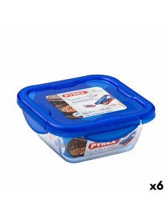 Topf Quttin Durchsichtig Silberfarben Glas Stahl 1 L 10 x 10 x 17,5 cm (12 Stück) | Tienda24 Tienda24.eu